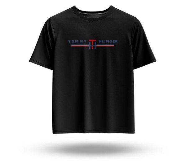 Premium Embroided Drop Shoulder T-Shirt - Image 2