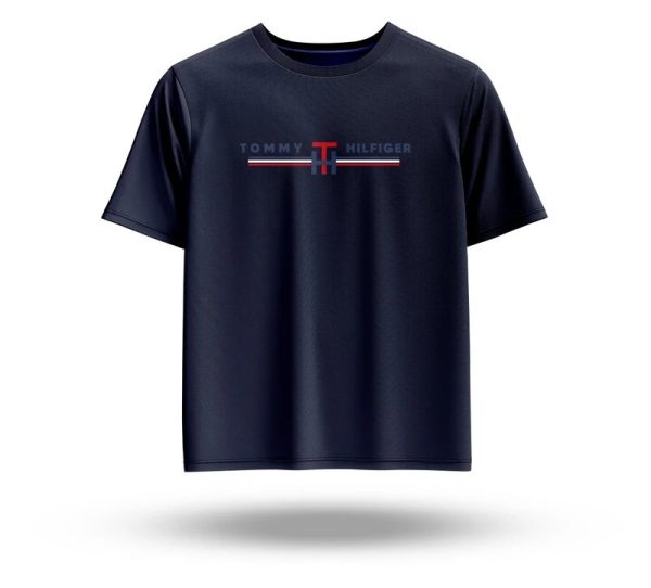 Premium Embroided Drop Shoulder T-Shirt - Image 3